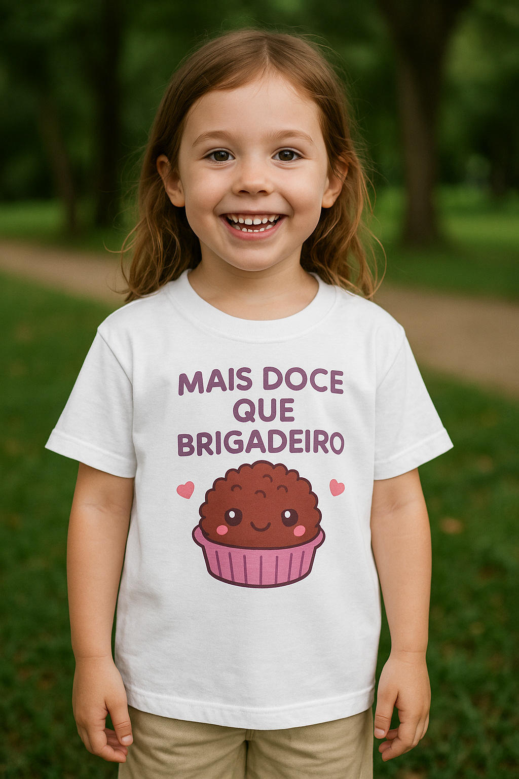 Camisa Mais Doce do que Brigadeiro