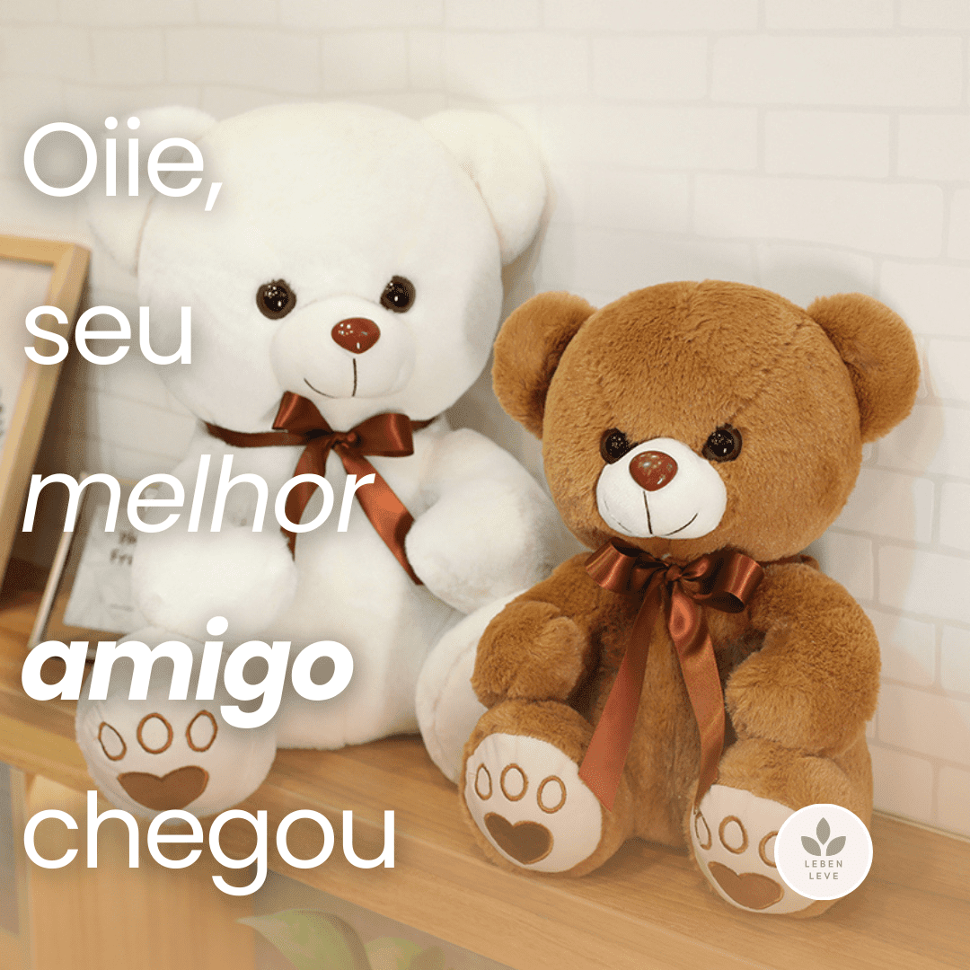 Pelúcia Meu Ursinho - So Soft - Leben Leve