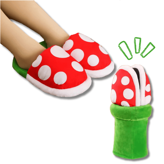 Pantufa Cactus + Cano (Mario)- So Soft - Leben Leve