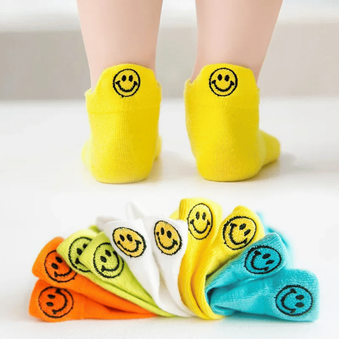 Kit Meias Fofas e Sorridentes - Infantil