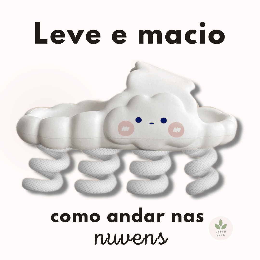 Chinelo Nuvem Premium- So Soft - Leben Leve