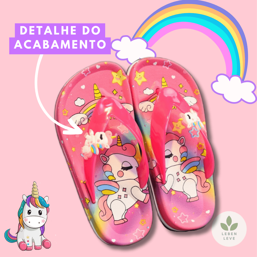Sandalia Unicórnio - So Soft - Leben Leve
