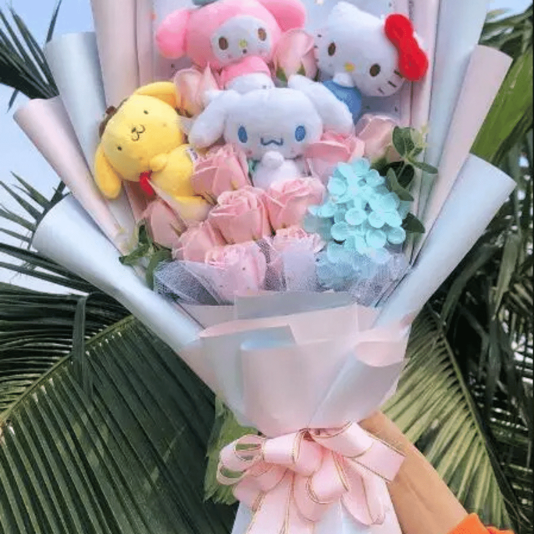 Buquê Hello Kitty & Friends - Leben Leve