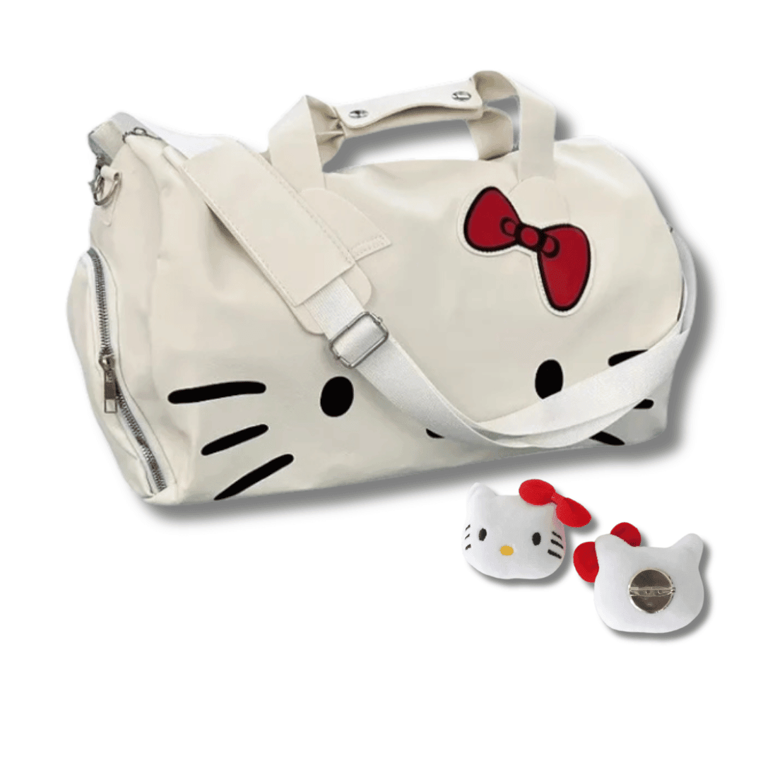 Bolsa de viagem Hello Kitty White - Leben Leve