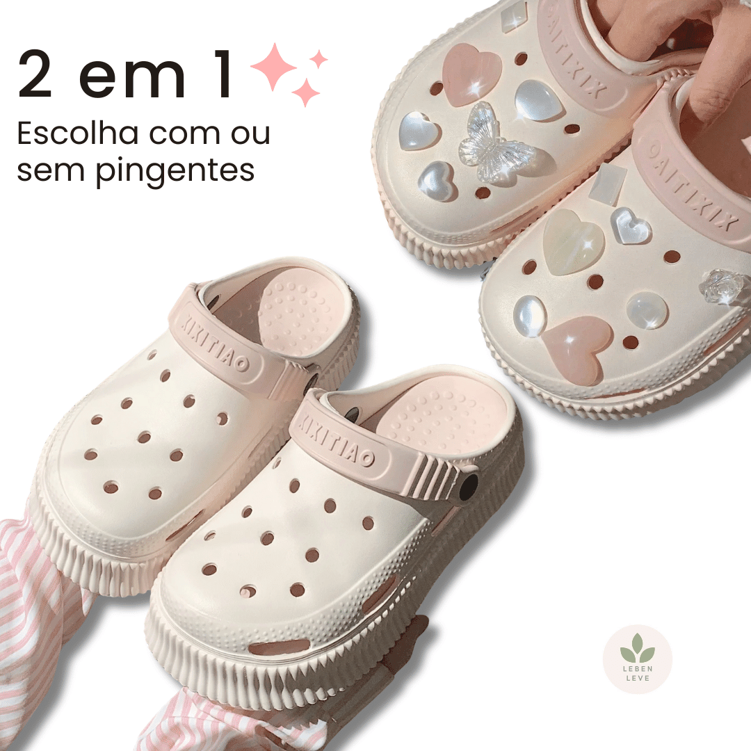 Sandália Hearts - So Soft - Leben Leve
