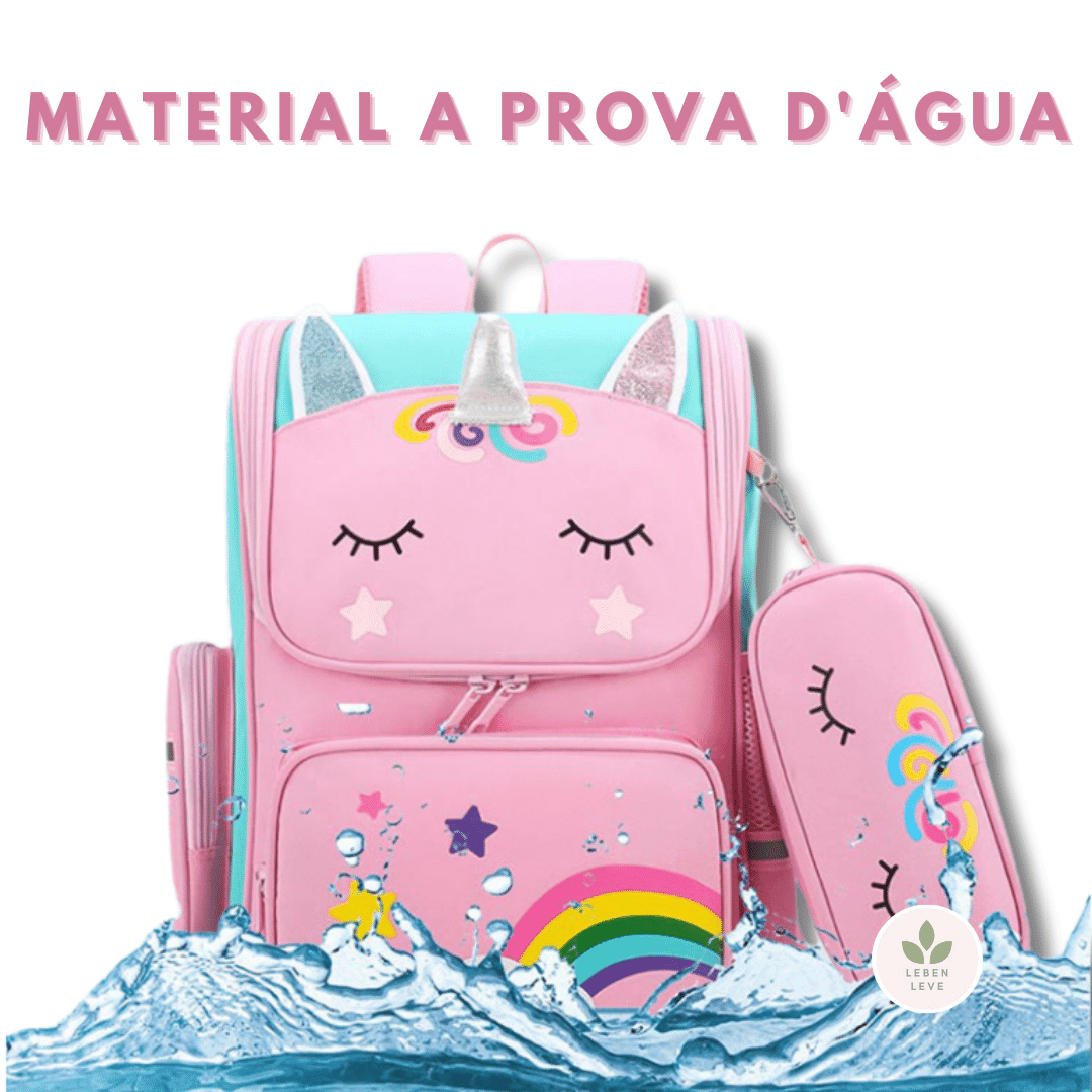 Mochila Unicornio Super 3D - Fun2U - Leben Leve