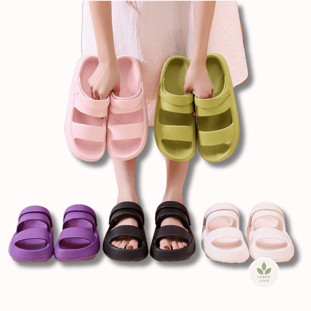 Sandália Leben Life - So Soft - Leben Leve
