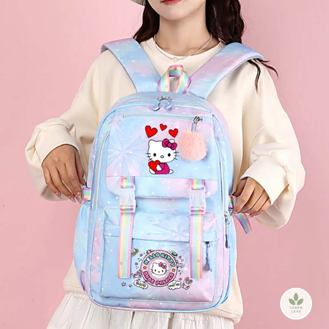 Mochila Hello Kitty - Fofura e Cores