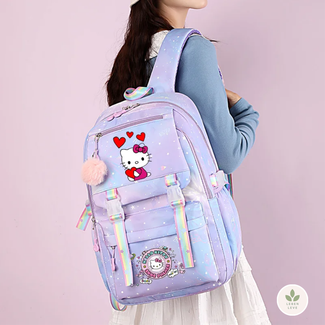 Mochila Hello Kitty - Fofura e Cores