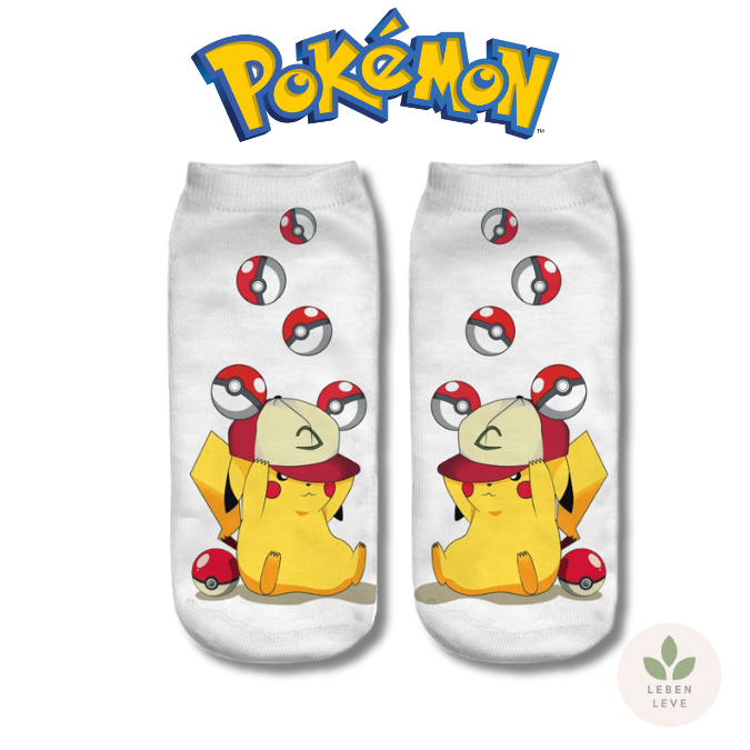 Meias Pokemon Sortidas - Fun2U - Leben Leve