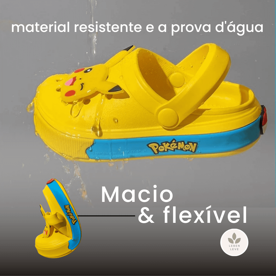 Sapatinho Baby Pokemon - So Soft - Leben Leve