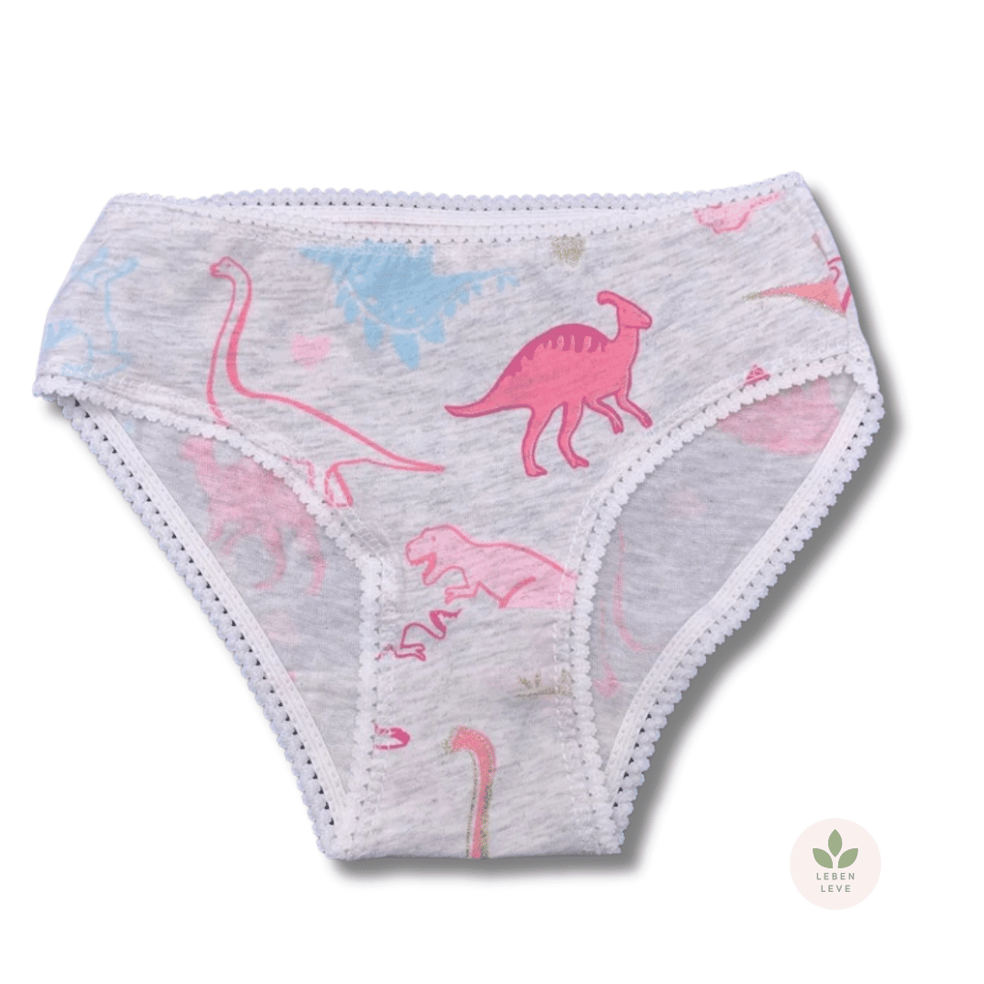 Kit 10 Calcinhas Fofinhas - Infantil - Leben Leve
