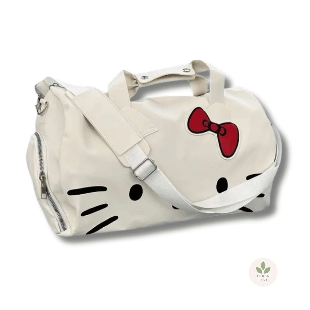 Bolsa de viagem Hello Kitty White - Leben Leve