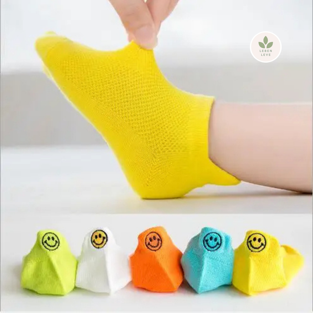 Kit Meias Fofas e Sorridentes - Infantil