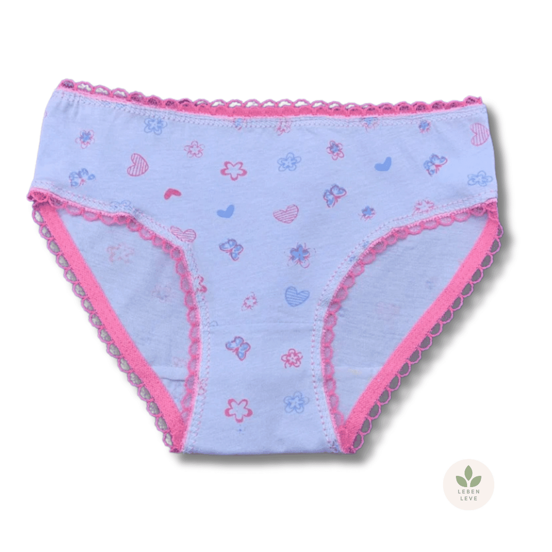 Kit 10 Calcinhas Fofinhas - Infantil - Leben Leve