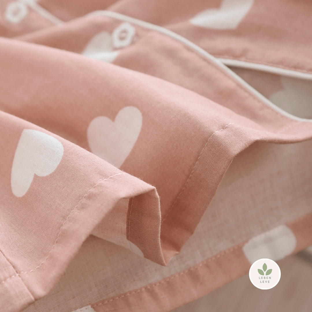Pijama Hearts Longo - Leben Leve
