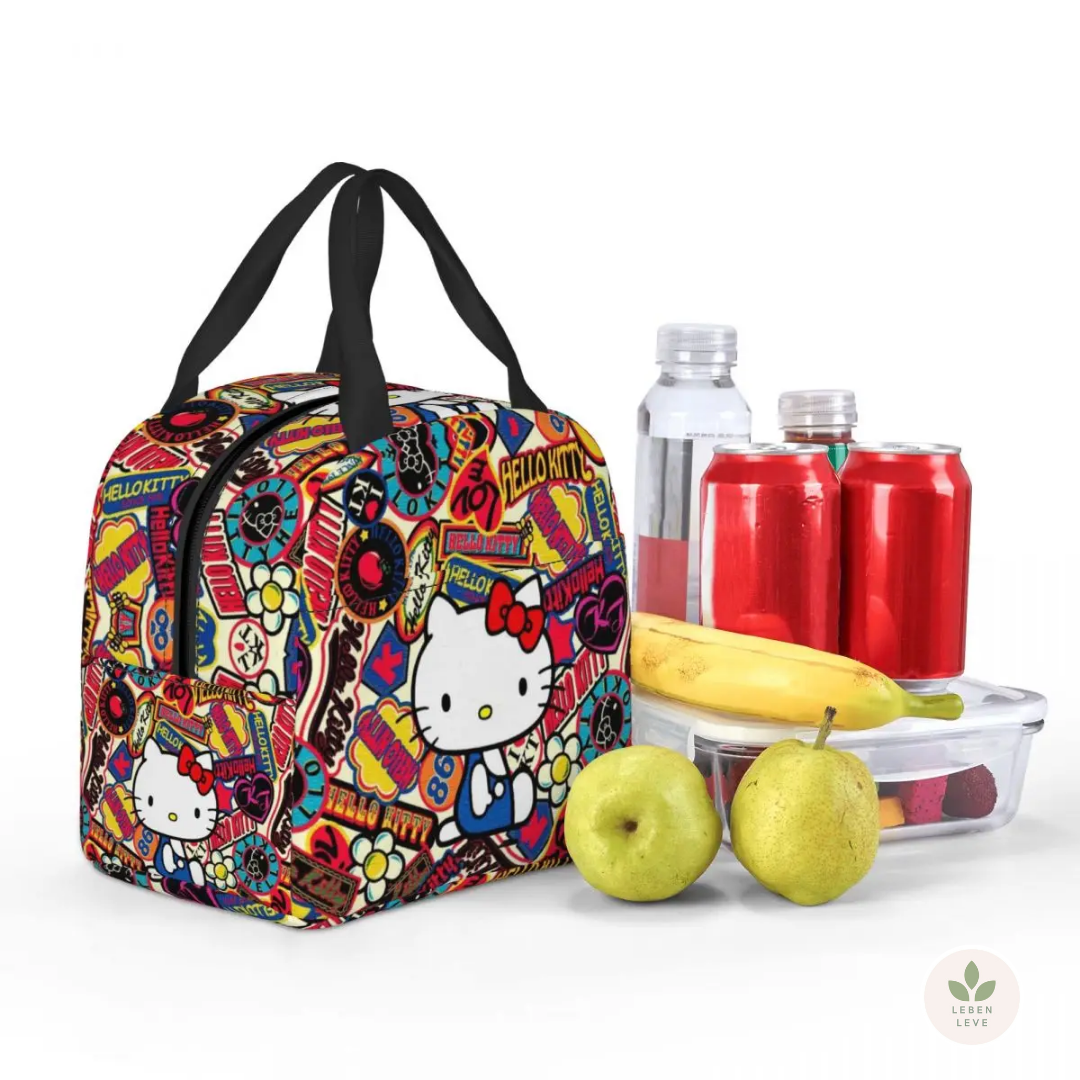 Lancheira Hello Kitty - Praticidade e Fofura