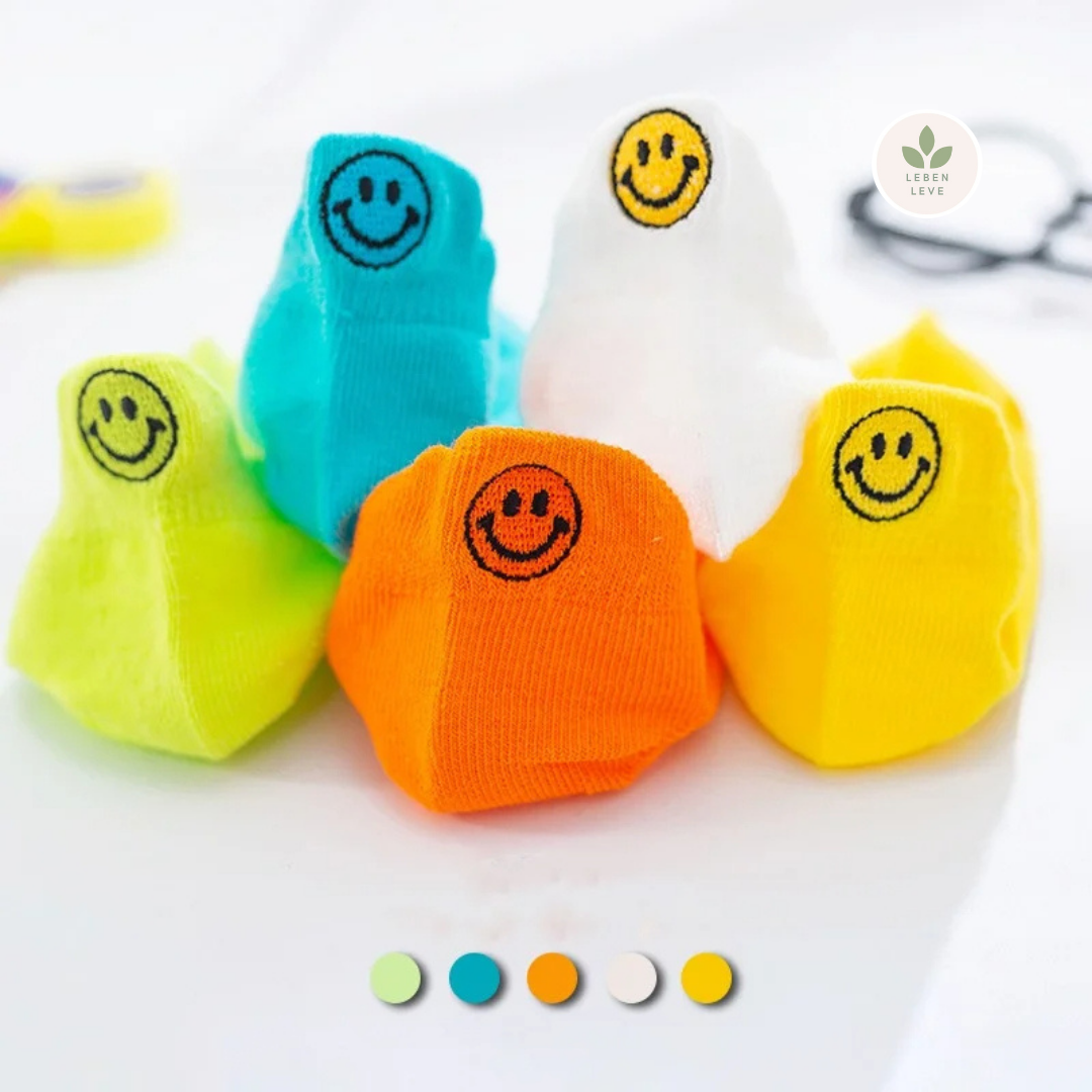 Kit Meias Fofas e Sorridentes - Infantil