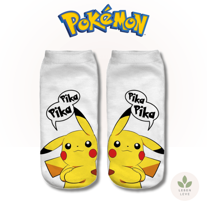 Meias Pokemon Sortidas - Fun2U - Leben Leve