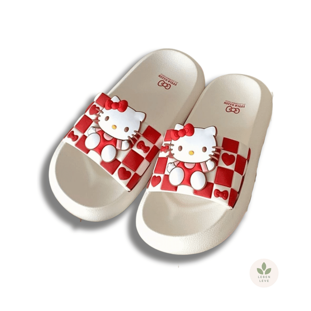 Chinelo Hello Kitty Confy - So Soft - Leben Leve