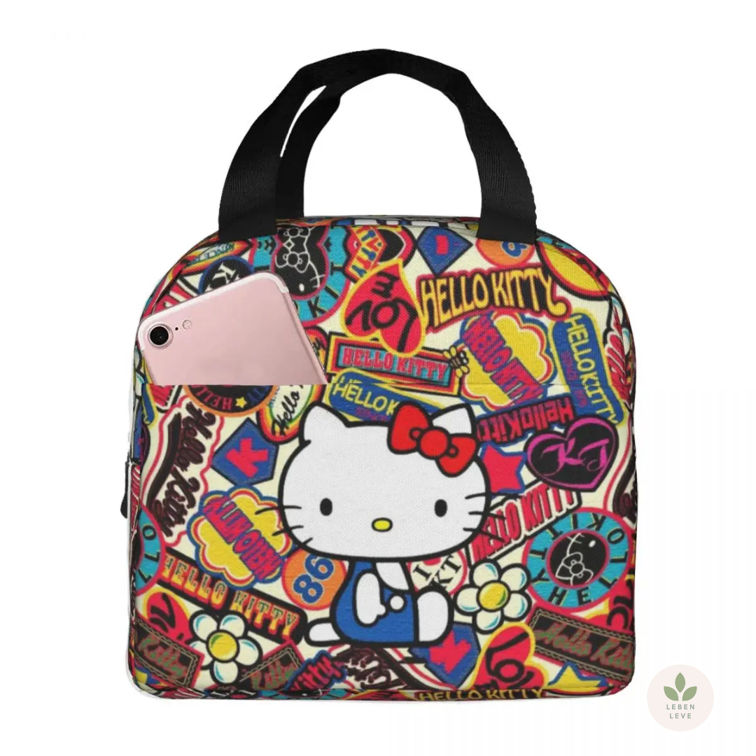 Lancheira Hello Kitty - Praticidade e Fofura