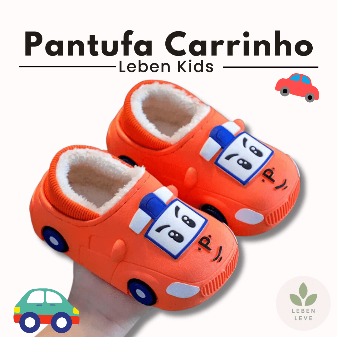 Pantufa Carrinho - So Soft - Leben Leve