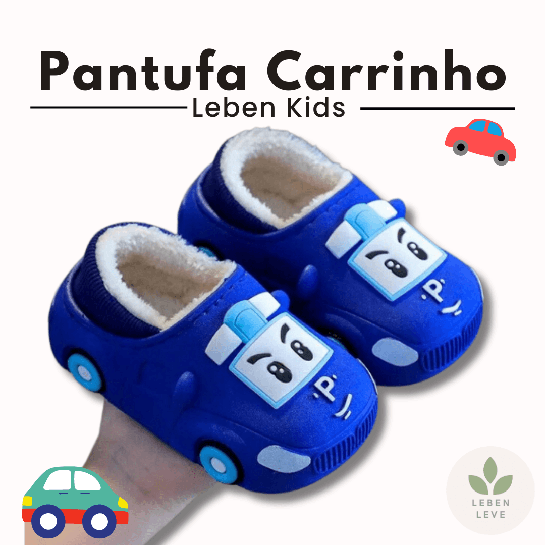Pantufa Carrinho - So Soft - Leben Leve