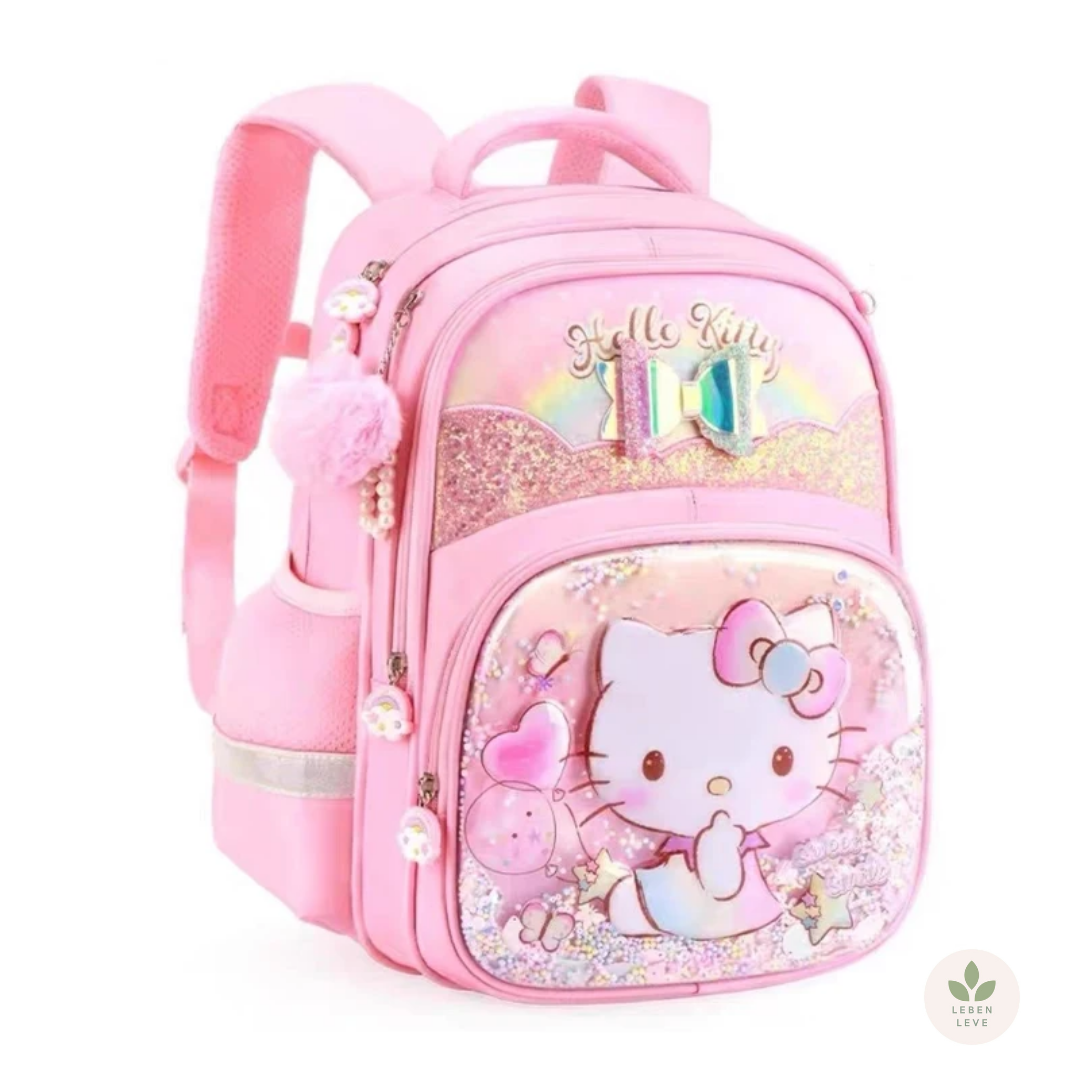 Mochila Escolar Hello Kitty / Sanrio
