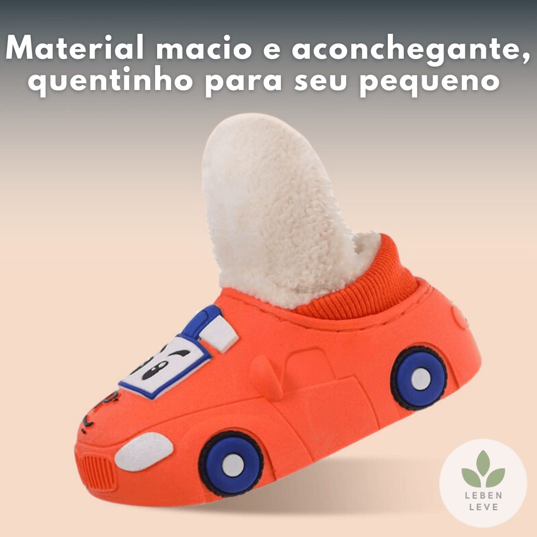 Pantufa Carrinho - So Soft - Leben Leve
