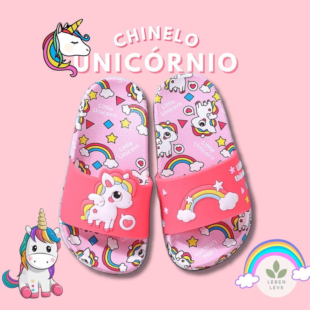 Chinelo Unicórnio - So Soft - Leben Leve