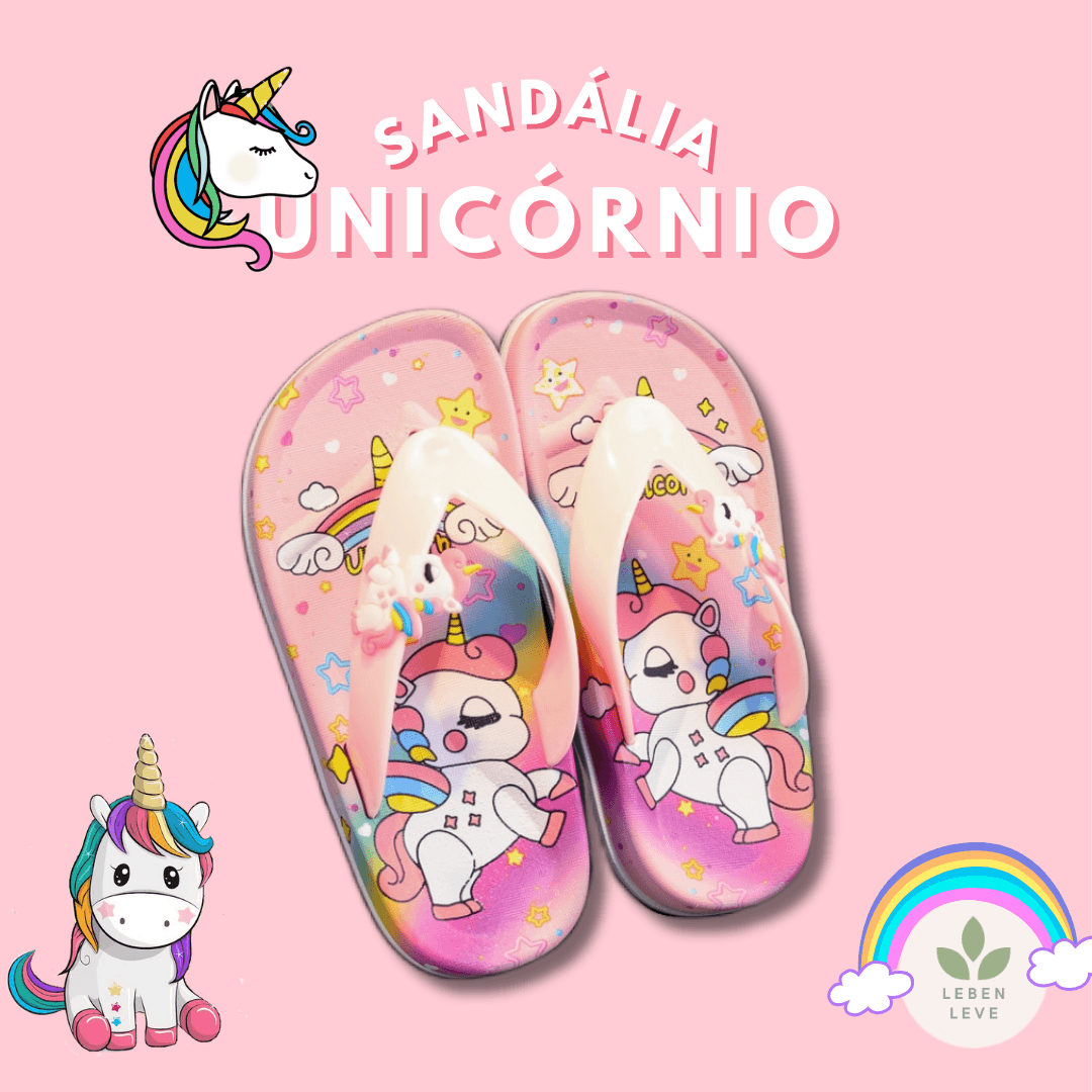 Sandalia Unicórnio - So Soft - Leben Leve