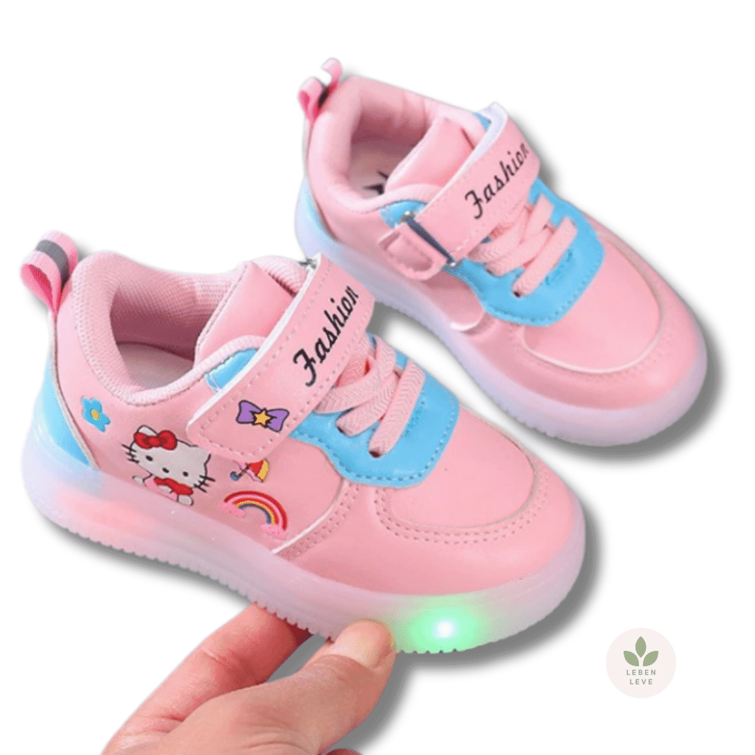 Tenis Hello Kitty Neon - Leben Leve