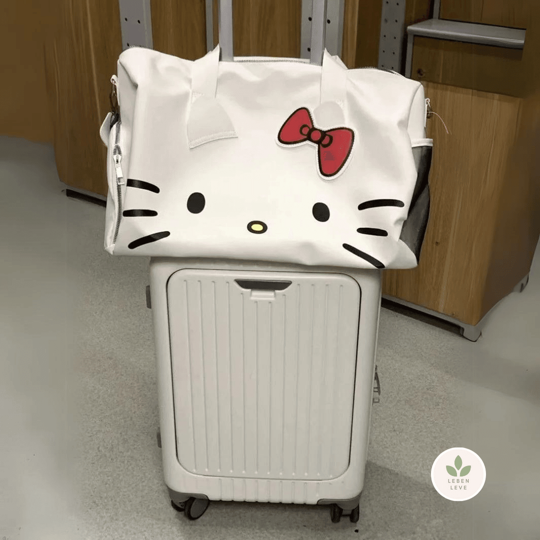 Bolsa de viagem Hello Kitty White - Leben Leve