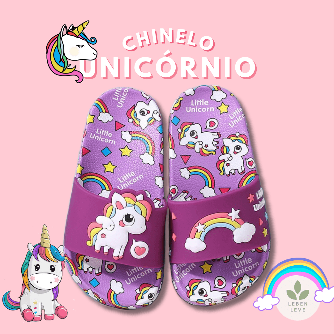 Chinelo Unicórnio - So Soft - Leben Leve