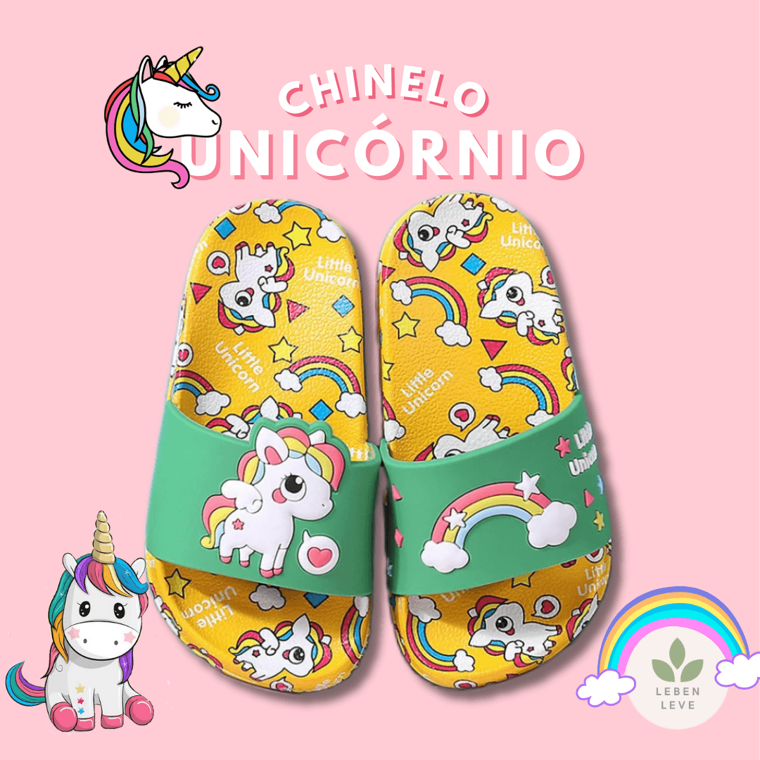 Chinelo Unicórnio - So Soft - Leben Leve
