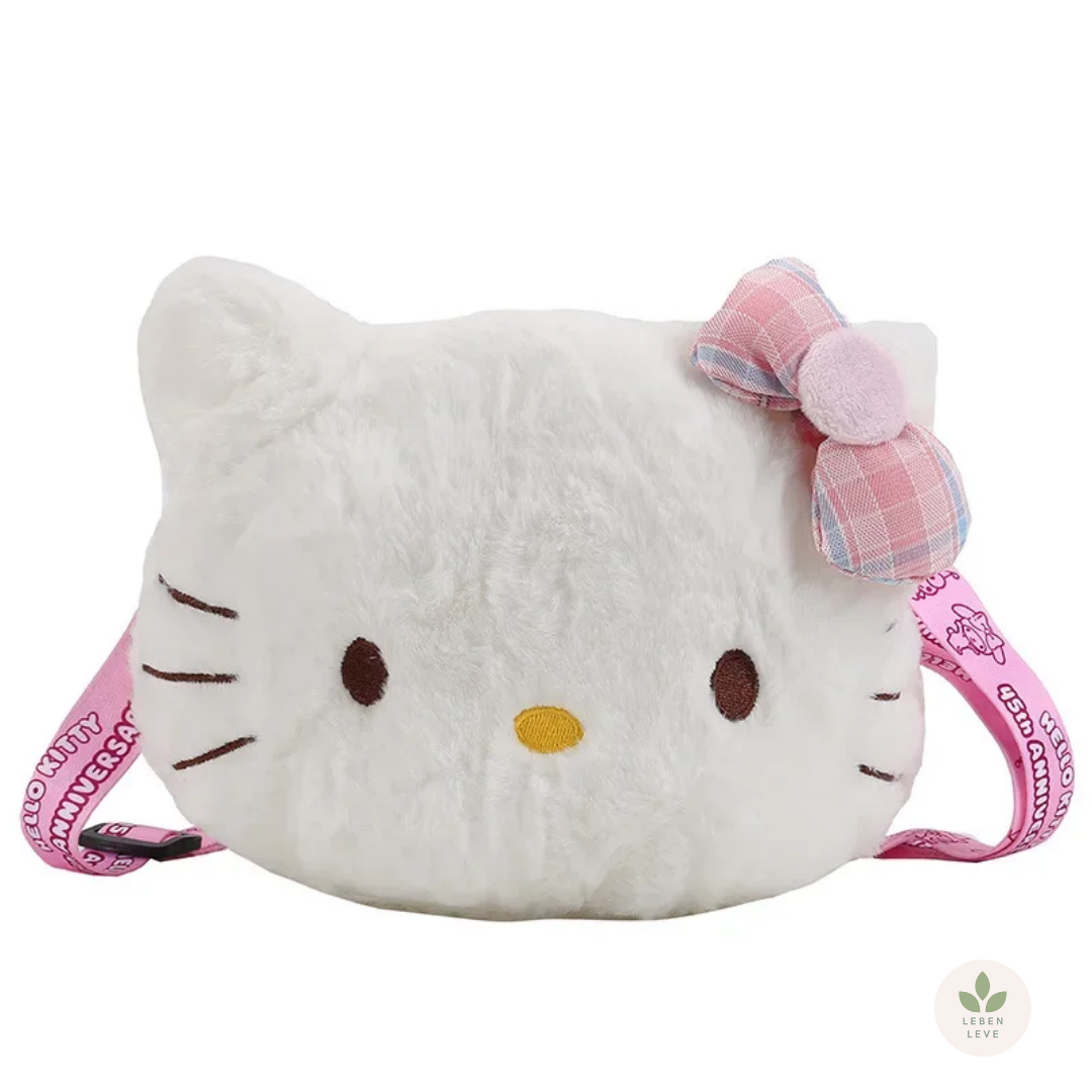 Bolsa Hello Kitty pelúcia