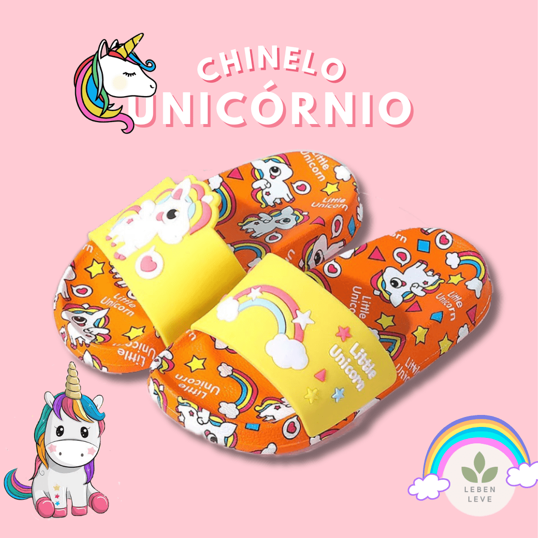 Chinelo Unicórnio - So Soft - Leben Leve