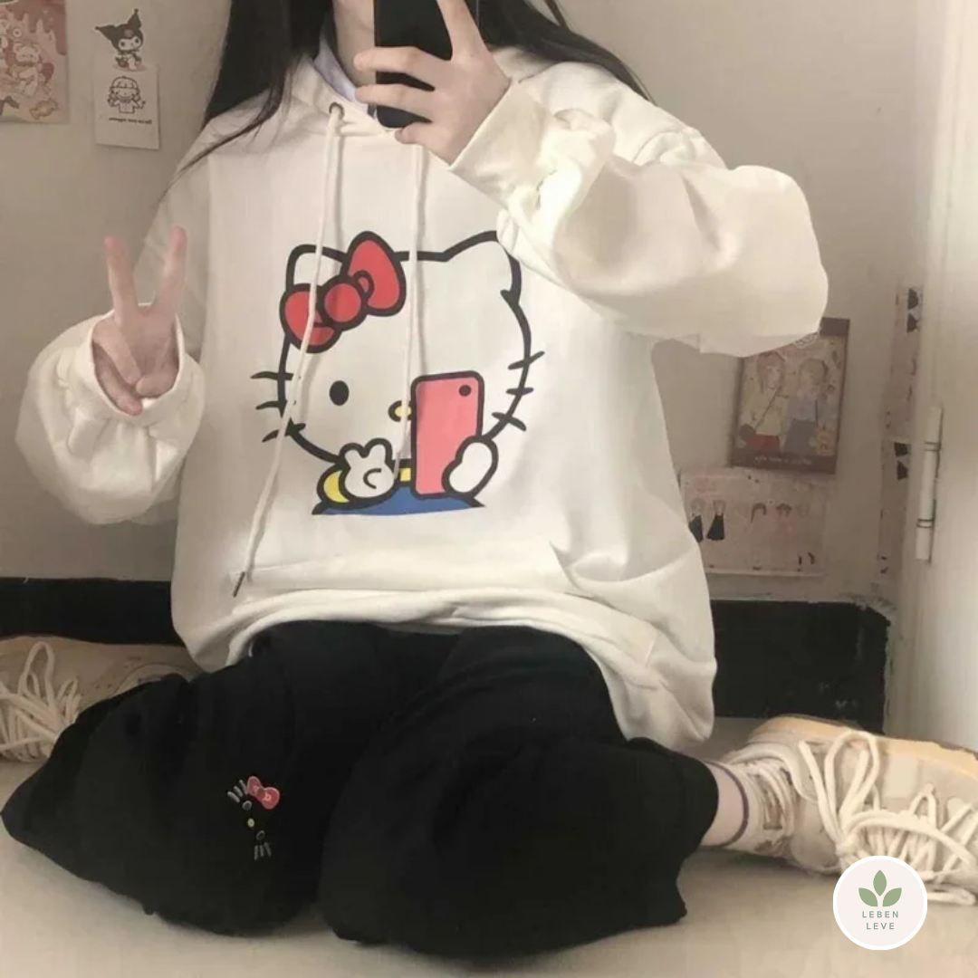 Moletom Hello Kitty