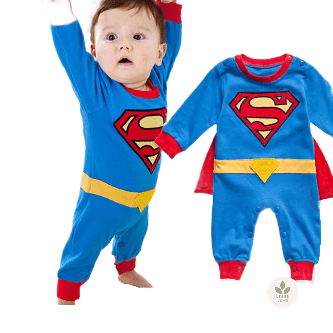 Macacão Baby Super Homem - Fun2U - Leben Leve