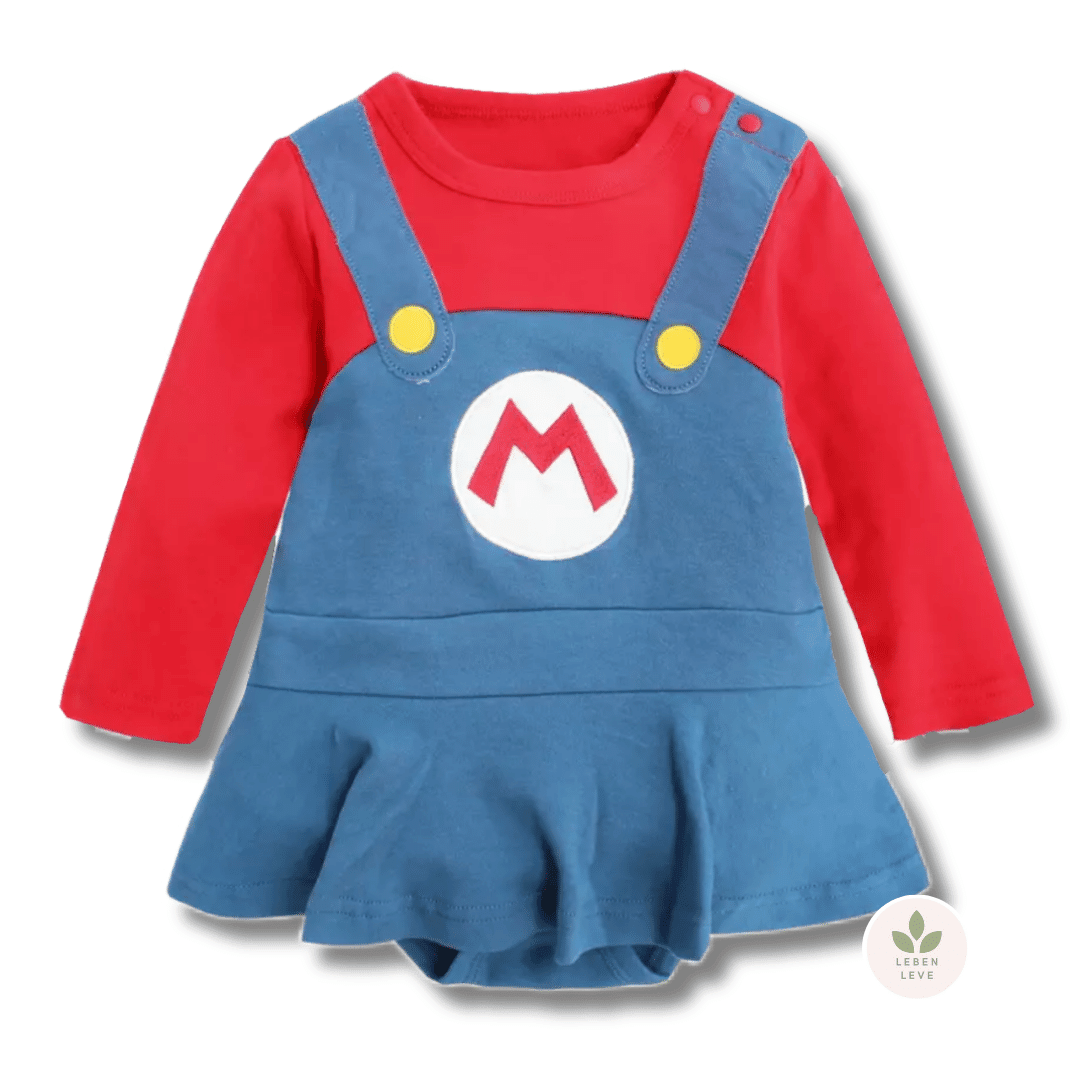 Macacão Super Baby Mario - Fun2U - Leben Leve