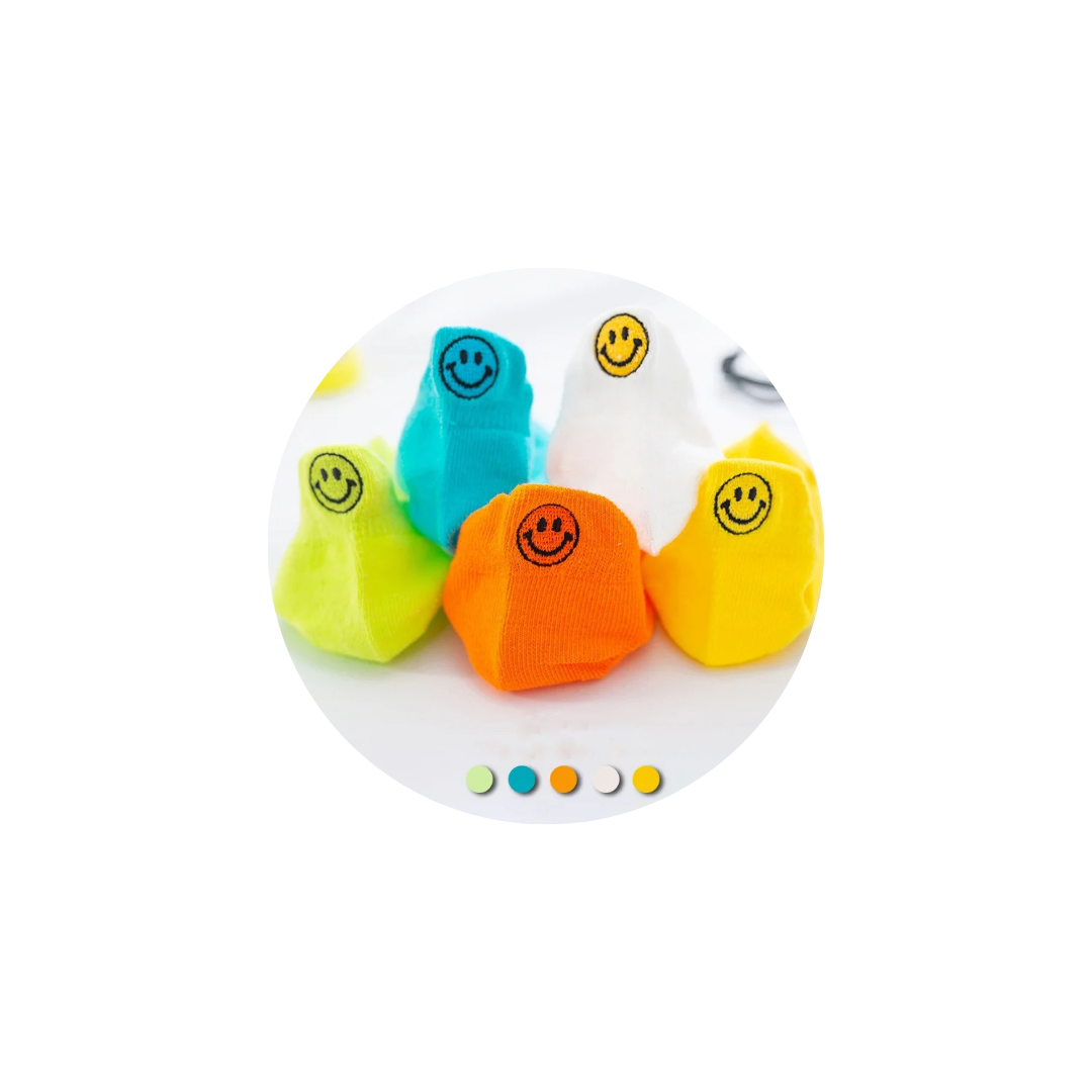 Kit Meias Fofas e Sorridentes - Infantil
