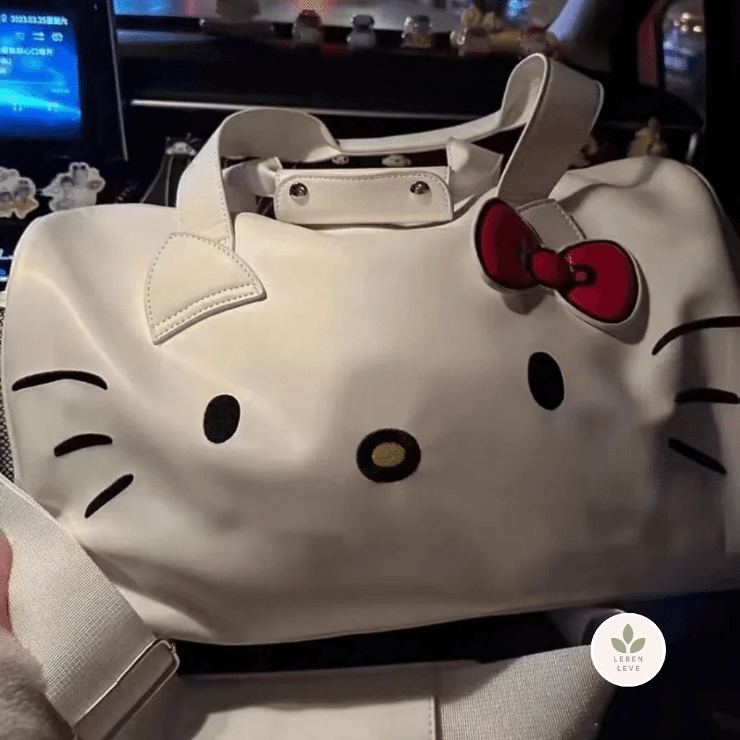 Bolsa de viagem Hello Kitty White - Leben Leve