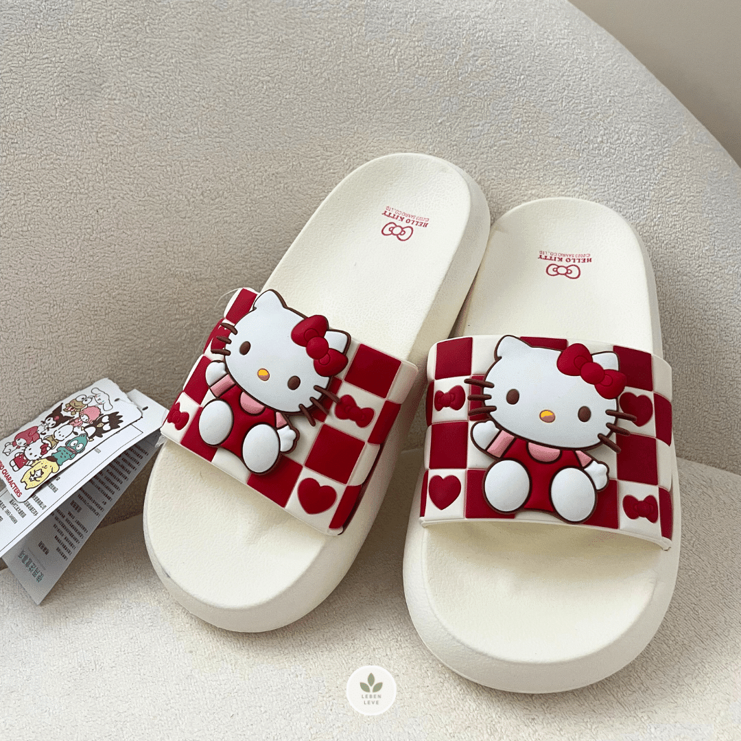 Chinelo Hello Kitty Confy - So Soft - Leben Leve