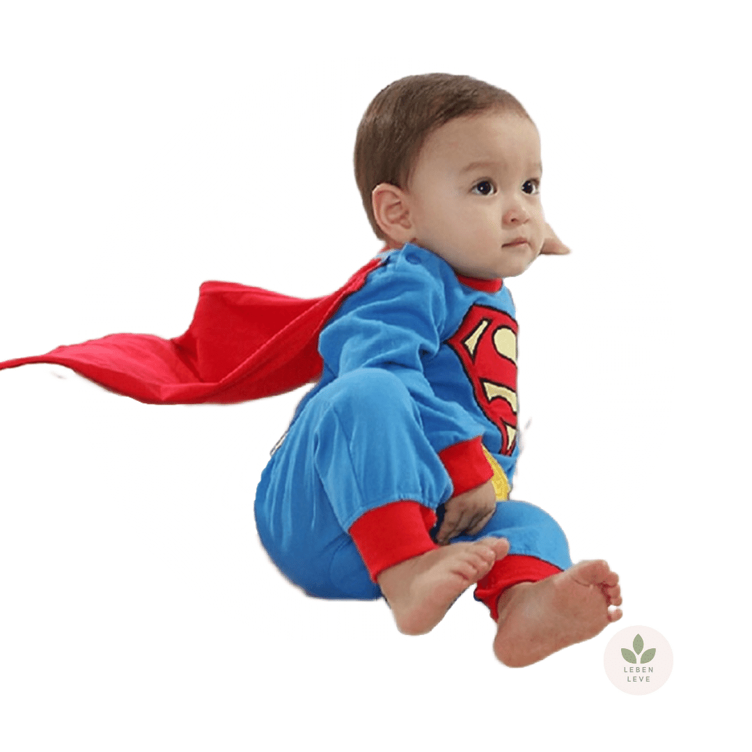 Macacão Baby Super Homem - Fun2U - Leben Leve