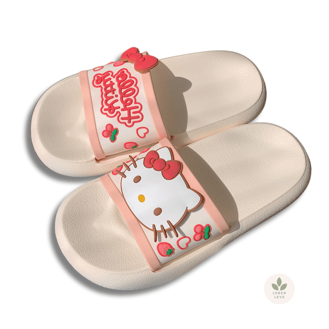 Chinelo Hello Kitty Confy - So Soft - Leben Leve
