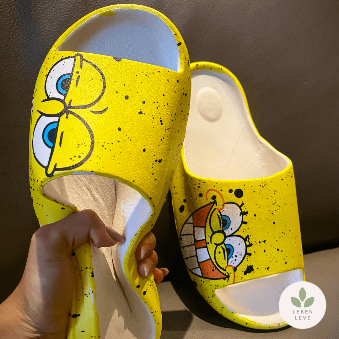 Chinelo Bob Esponja Confort - So Soft - Leben Leve