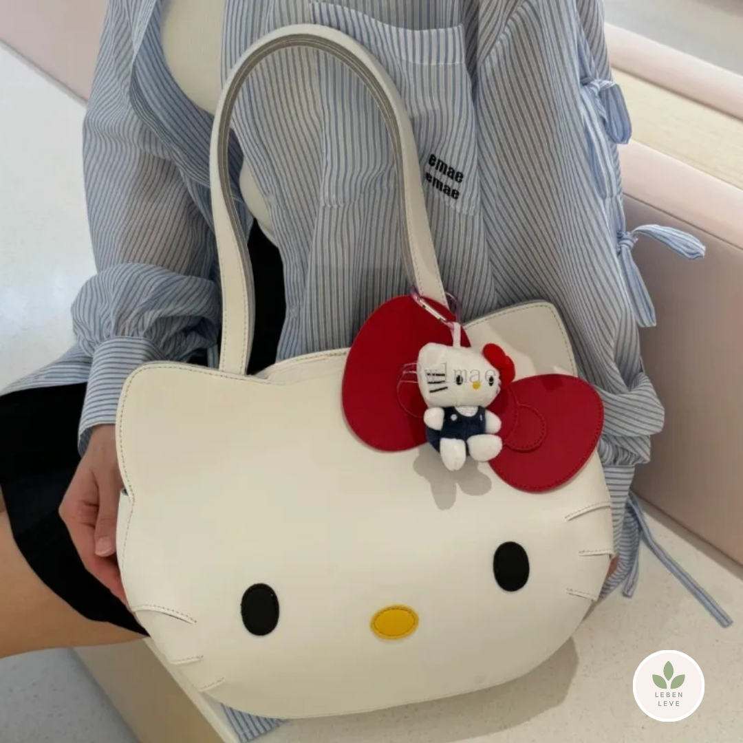 Bolsa Hello Kitty + Mini Pelúcia