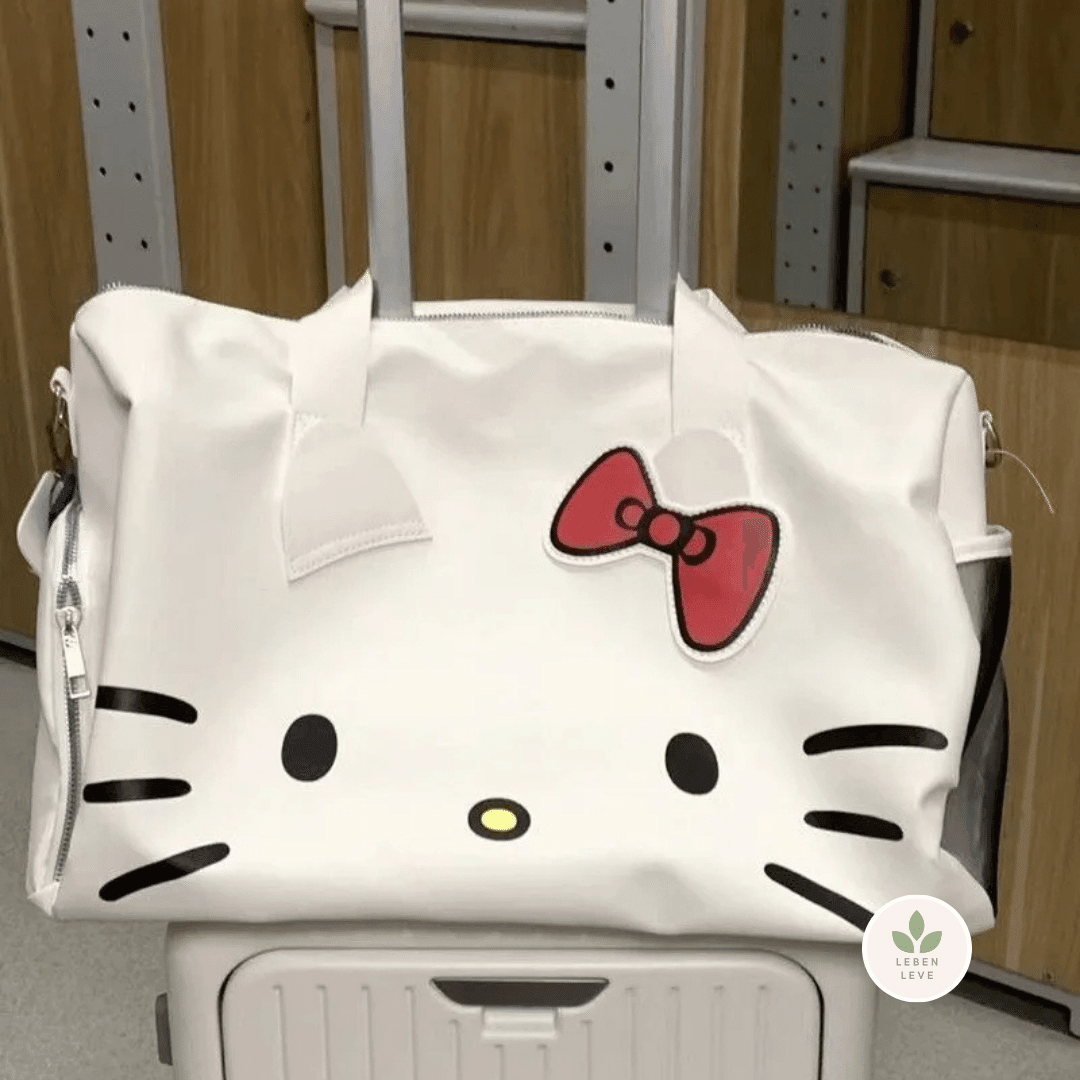 Bolsa de viagem Hello Kitty White - Leben Leve