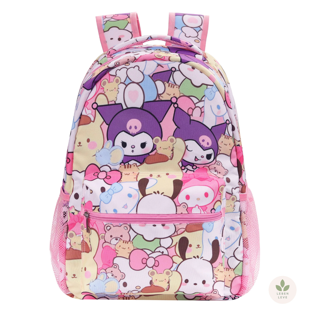 Mochila Escolar Turma Sanrio