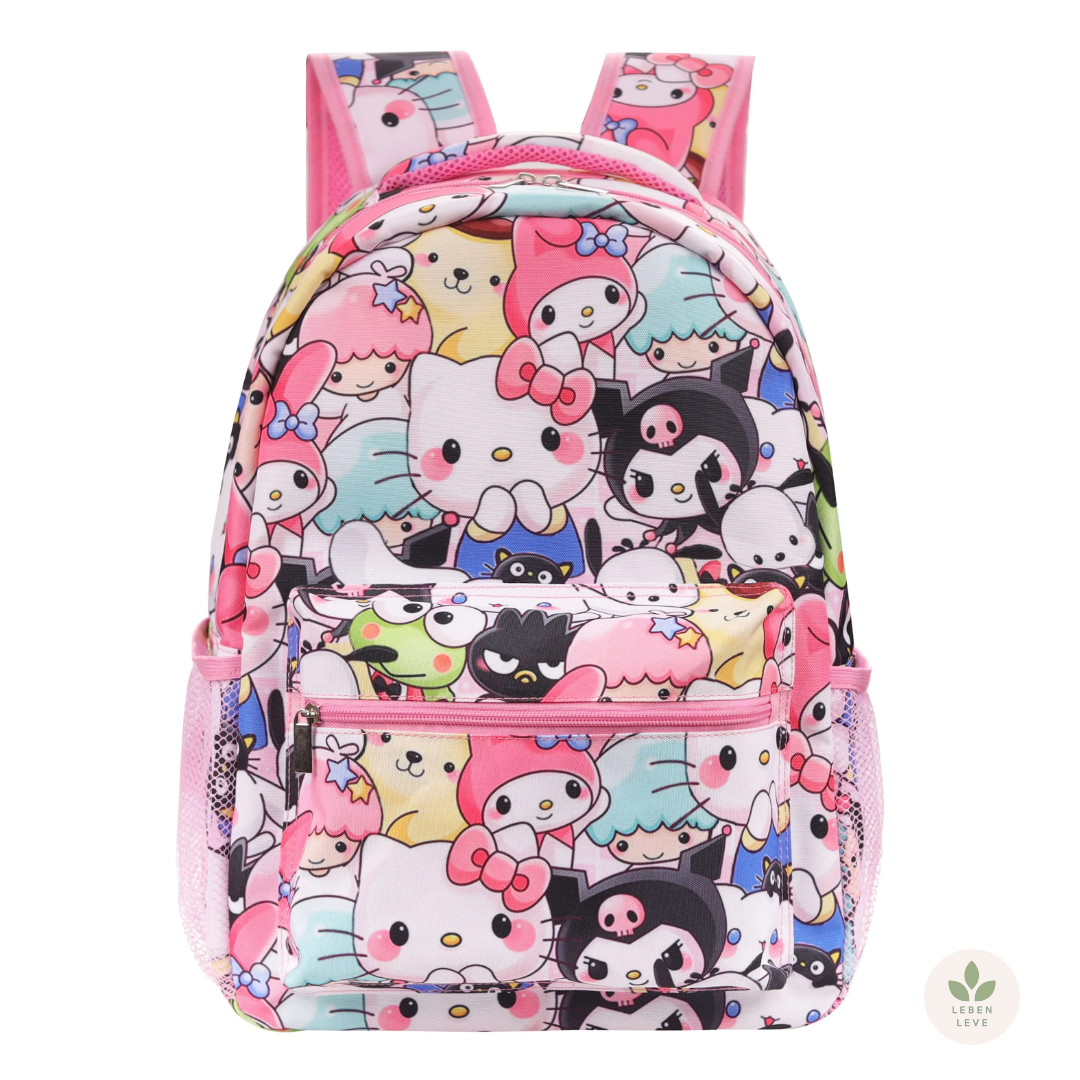 Mochila Escolar Turma Sanrio